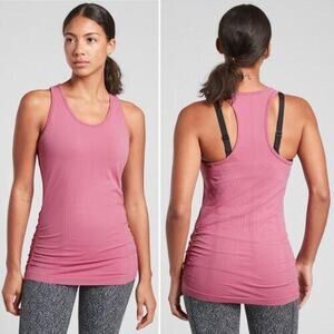 Athleta Speedlight Seamless Ruched Racerback Medium